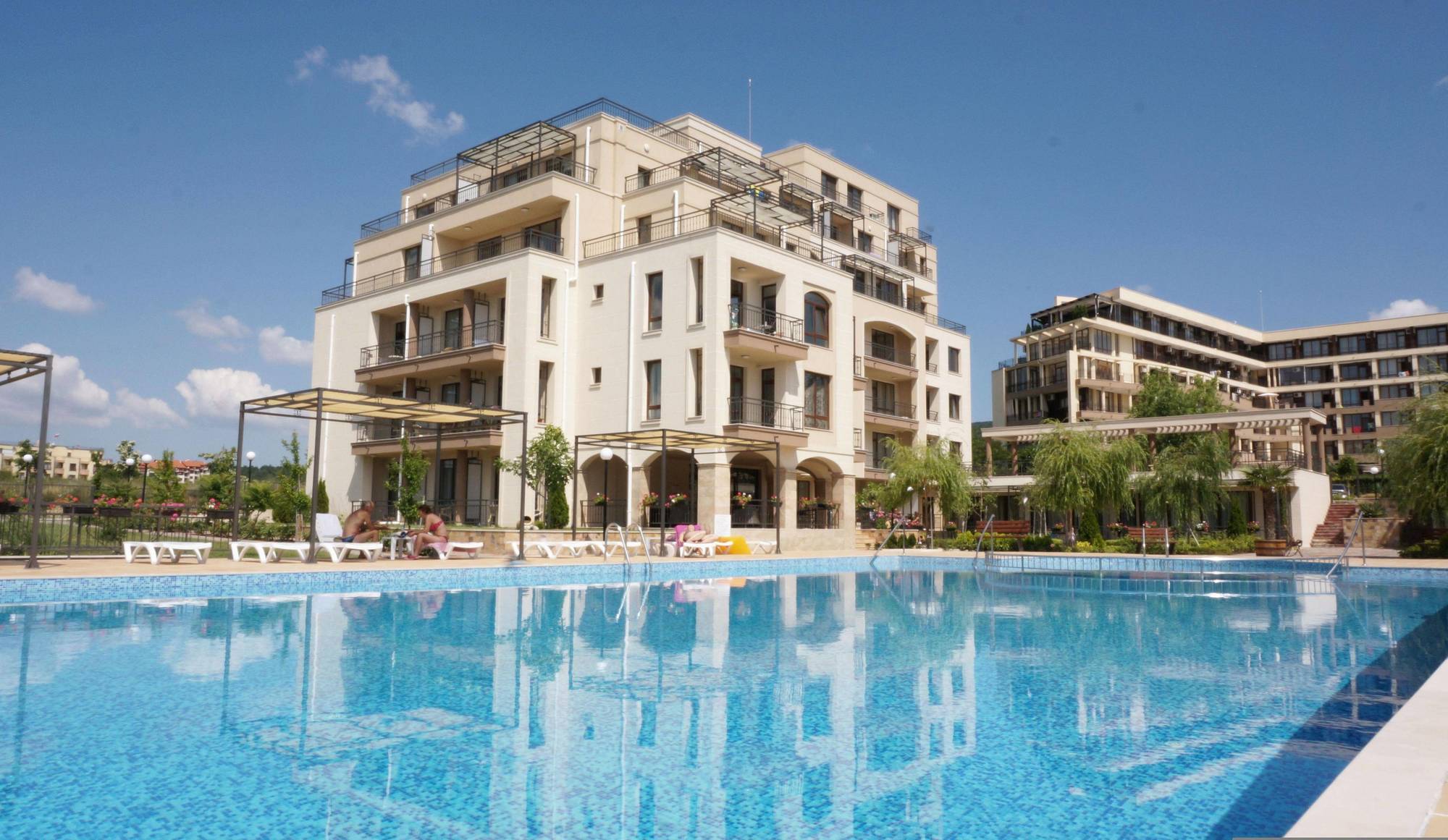 Sorrento Sole Mare Lejlighedshotel Sveti Vlas Eksteriør billede